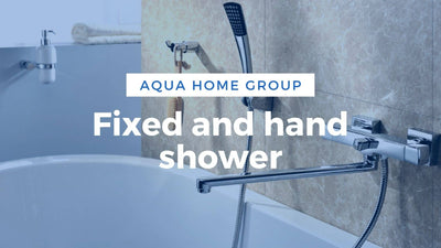 Fixed and hand shower | Hand held shower in Florida