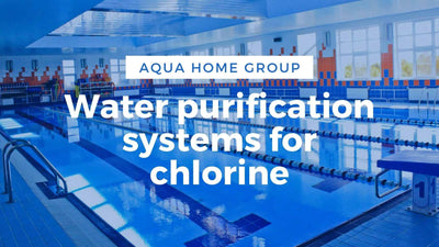 Water purification systems for chlorine (pool without chlorine)