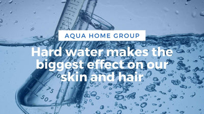 Hard water makes the biggest effect on our skin and hair