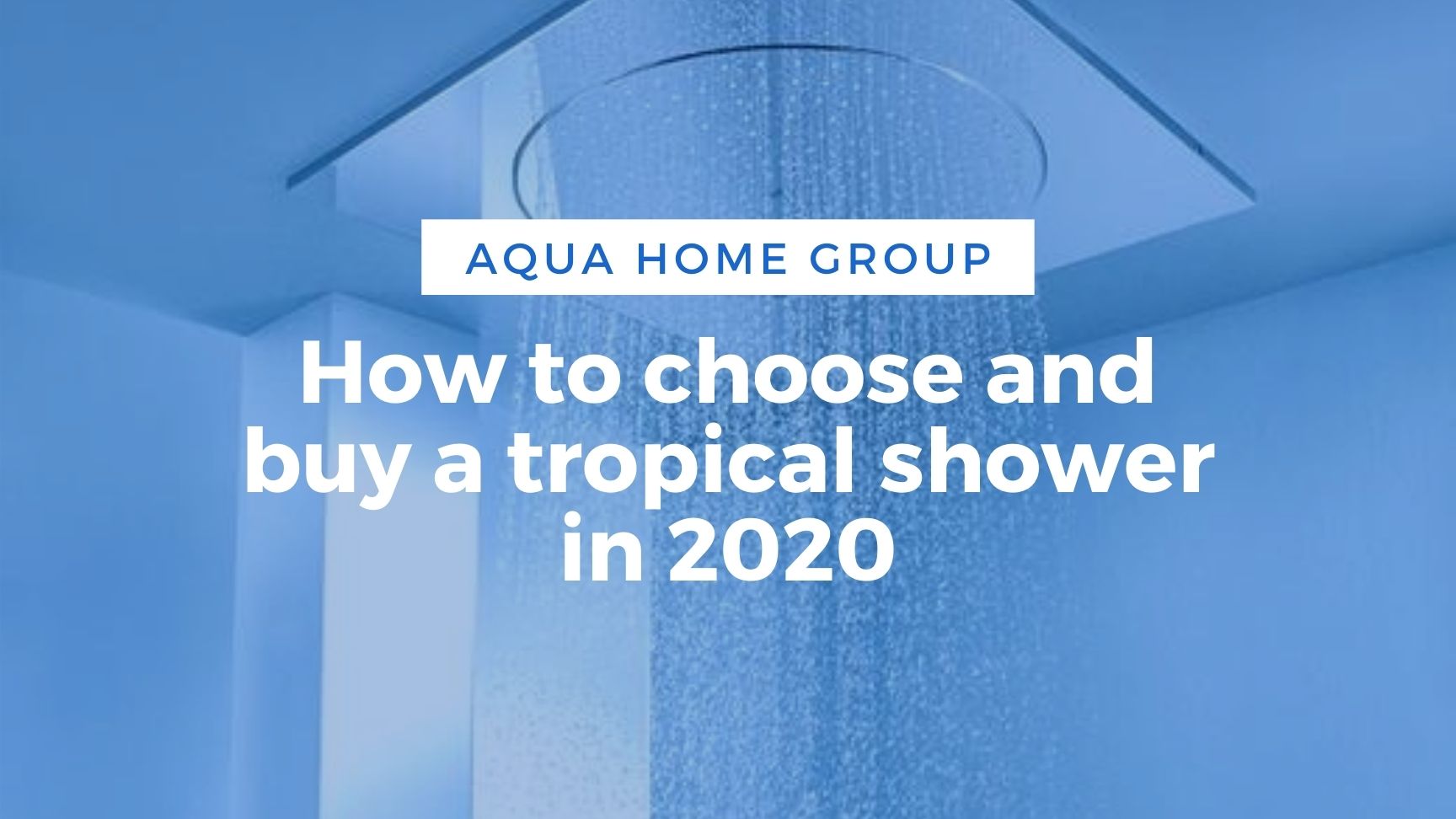 Best 2020 Tropical Shower +Showerhead (Hand) AquaHomeGroup