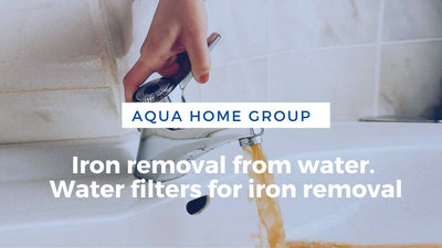 Iron removal from water. Water filters for iron removal