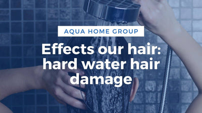 Effects our hair: hard water hair damage | Water filter for shower