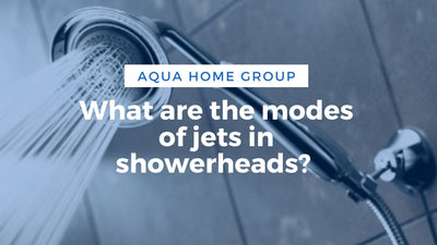 What are the modes of jets in showerheads? | Handheld or stationary?