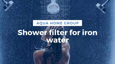 Shower filter for iron water. How to choose a shower head for well water?