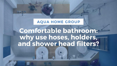 Comfortable bathroom: why use hoses, holders, and shower head filters?
