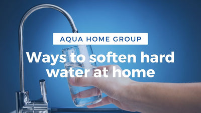 Ways to soften hard water at home