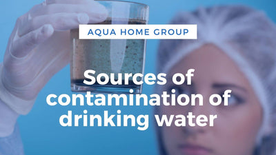 Sources of contamination of drinking water