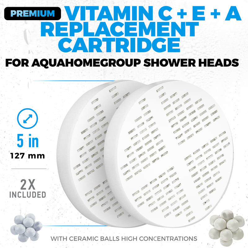 AquaHomeGroup Cartrige x2-20stage + x2 -Vitamin